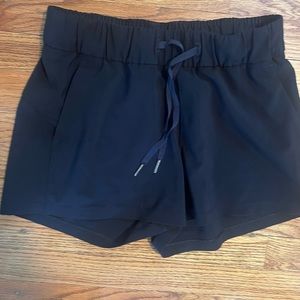 Lululemon Black Drawstring Shorts Size 6